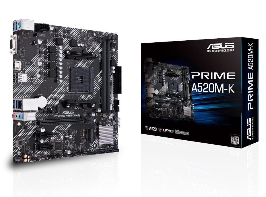 Motherboard Micro-ATX Asus A520M-K 1